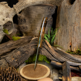 Hermes - Spalted Maple - Black Canvas Liners - Black pins