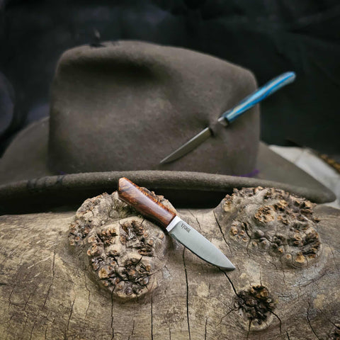 Hat knife - desert ironwood