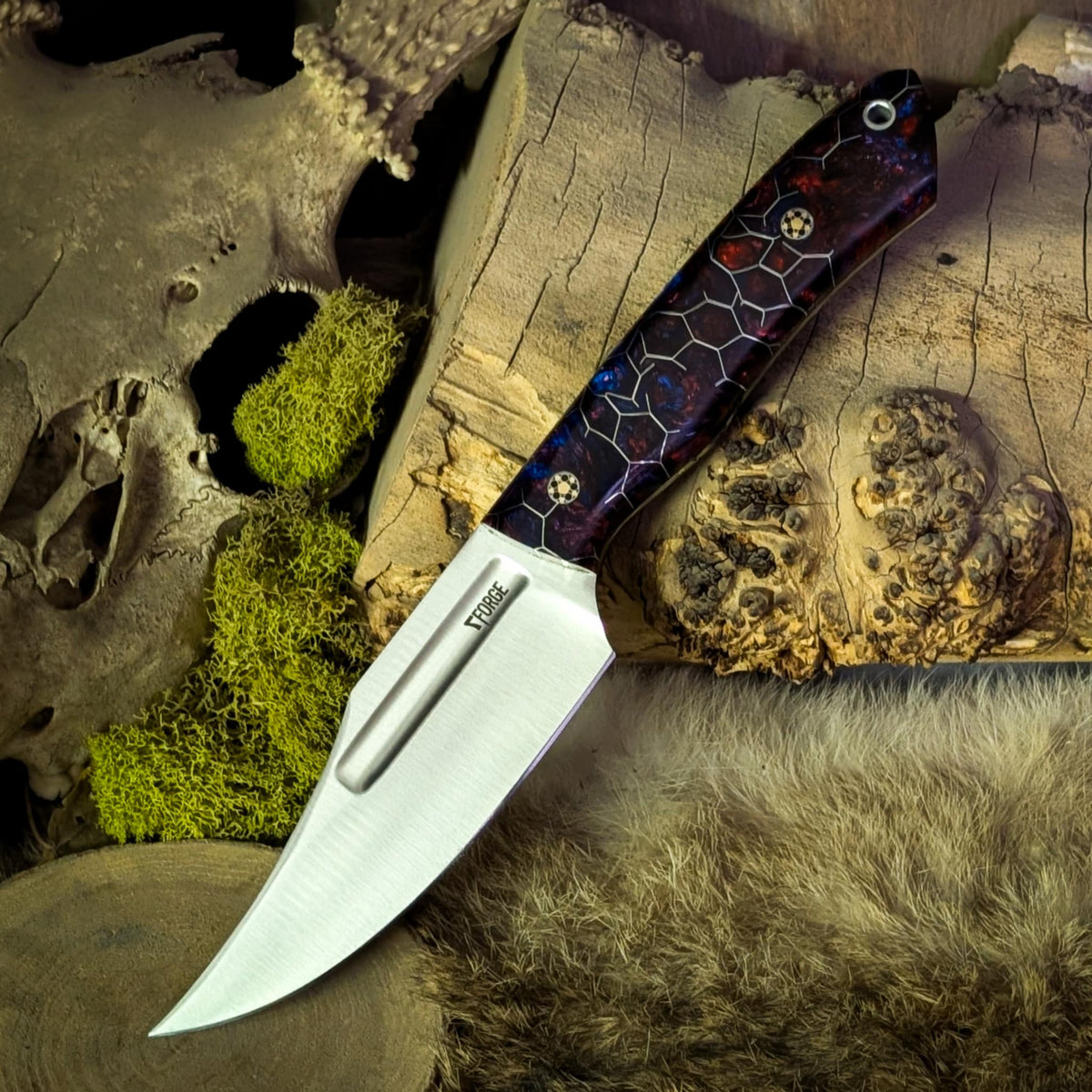 chupacabra - voodoo resin – 7Forge Knives
