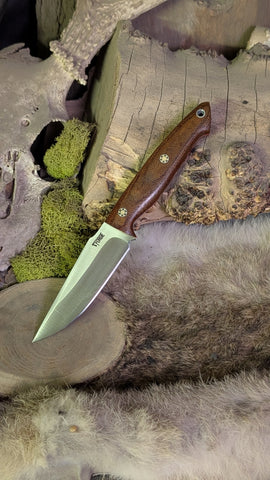 Roadrunner prototype - vintage canvas micarta / red liners