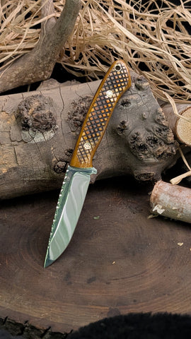 Praxis hunter - checkered jigged bone