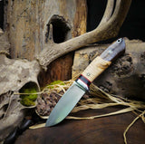 Loveless drop point hunter - mammoth