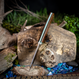 Medium drop point hunter - vintage natural canvas