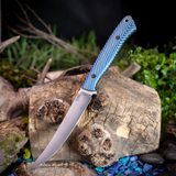 Fillet knife - blue and white gcarta