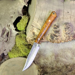 Pocket Bowie - desert ironwood with red liners / Pollock wash