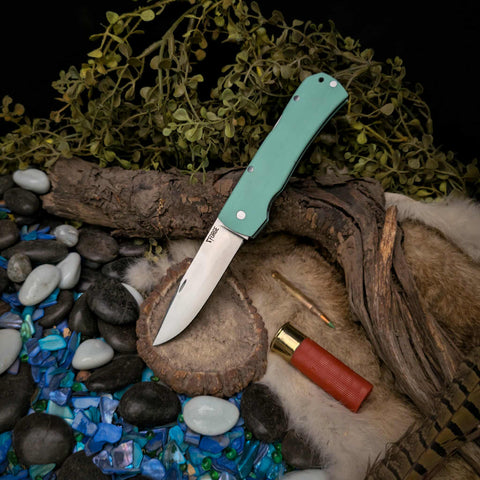 Locke - Tiffany blue/ black canvas