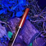 Highwater - orange linen / black and glow in the dark orange liners