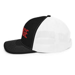 7Forge Red Embroidered Trucker hat